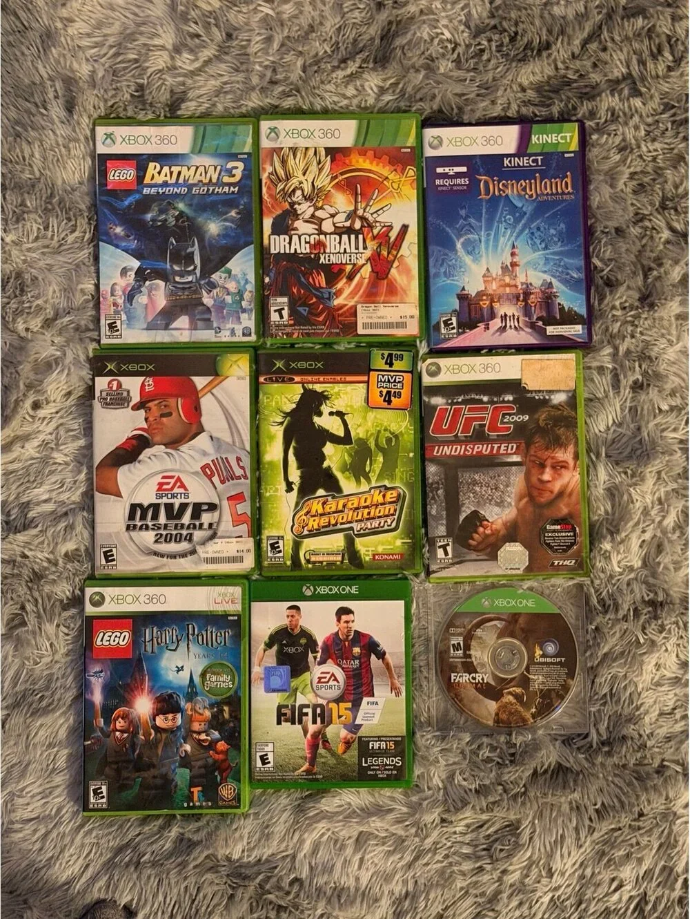 Xbox game lot